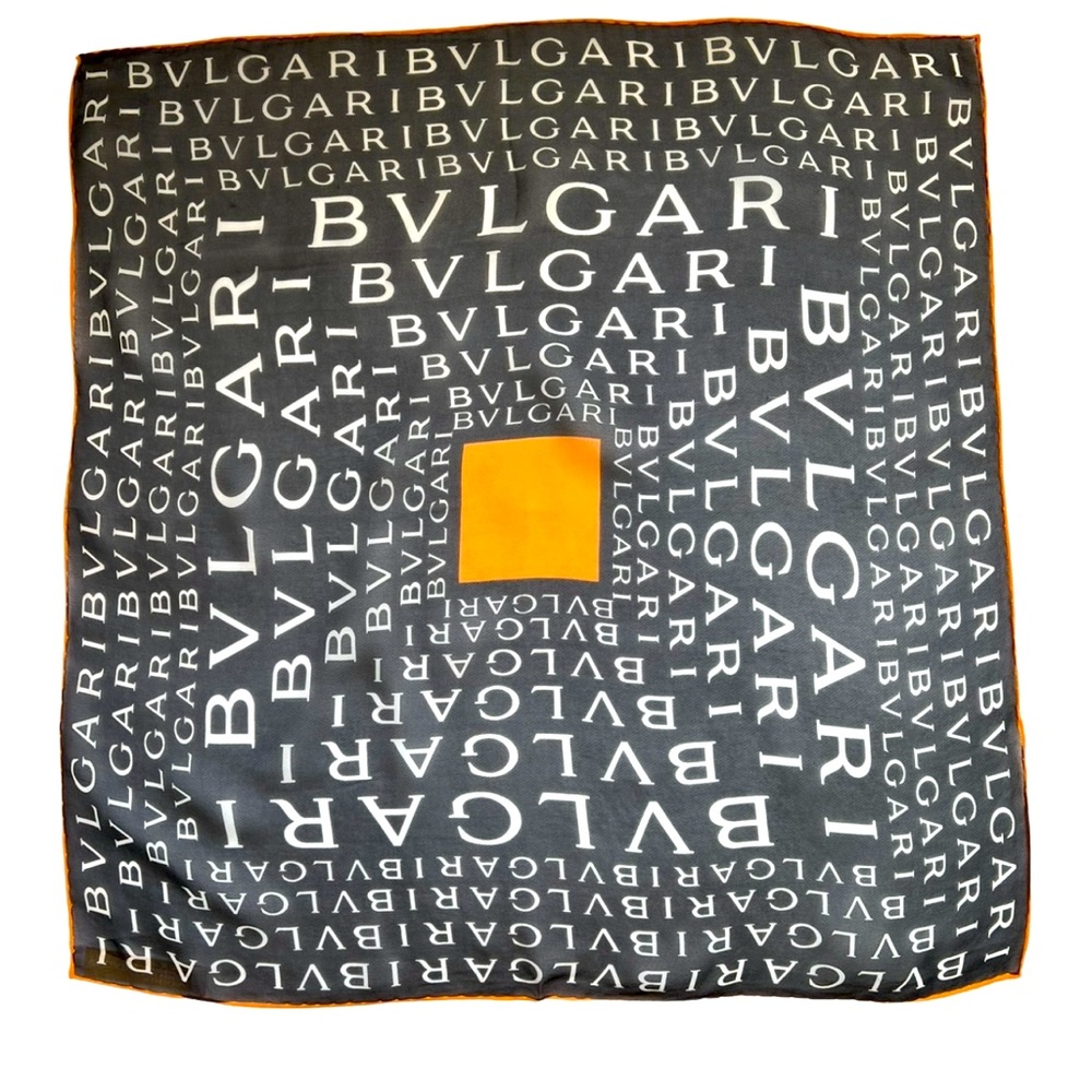 BVLGARI silk scarf